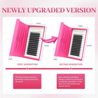 XIUSUZAKI W Shaped Lashes Bloom 2D 3D 4D 5D 6D 7D 8D Automatic Flowering Premade Fans Eyelashes Extensions YY Individual Lashes