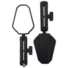 Universal Motorcycle Mirrors Angle Adjustable Folding Handlebar Side Mirror Compatible with Adventure Dirt Street Bike ATV