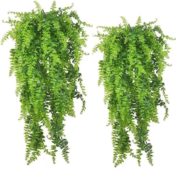 90cm Artificial Plant Vine Home Decoration Hanging Plastic Leaf Grass Garland Outdoor Wedding Party Decorations Fake Rattan Ivy