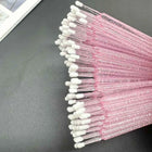 100PCS Crystal Micro Brush Disposable Lashes Removing Swab Mascara Wands Applicator Eyelash Extension Brushes Makeup Tools