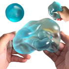 1pc Blue Maltose Squishy Transparent Slow Rebound Stress Relief Desk Ornament Sensory Fidget for Adults Home Decor Art Figurine