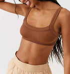 Knitted Cotton Women'S Tube Top Stretchy Ribbed Sleeveless Streetwear Slim White Crop Tops Sexy Summer Tops Cami Femme