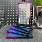 Aluminum Alloy Trading Card Case with Multicolor Gradient
