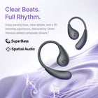 Baseus BF1 Lite Open-Ear Sport Wireless Earphones Bluetooth 5.4 EarHooks Big Bass Sport Earbuds 60Hrs Playtime