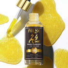 AILKE 24K Gold Flawlessly Serum, Whitening, Deep Clean Skin, Even Skin Tone, Reduce Black Spots, With Peptide, For Face, Body