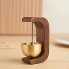 Japanese Wooden Wind Chimes Wireless Doorbell Hanging Decorations Entrance Door Bell Decorative Wind Bell for Home Opening