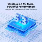 QCY T13 ANC Wireless Earphones Bluetooth 5.3 TWS ANC Noise Cancellation Headphone 4 Mics ENC Headset In-Ear Handfree Earbuds