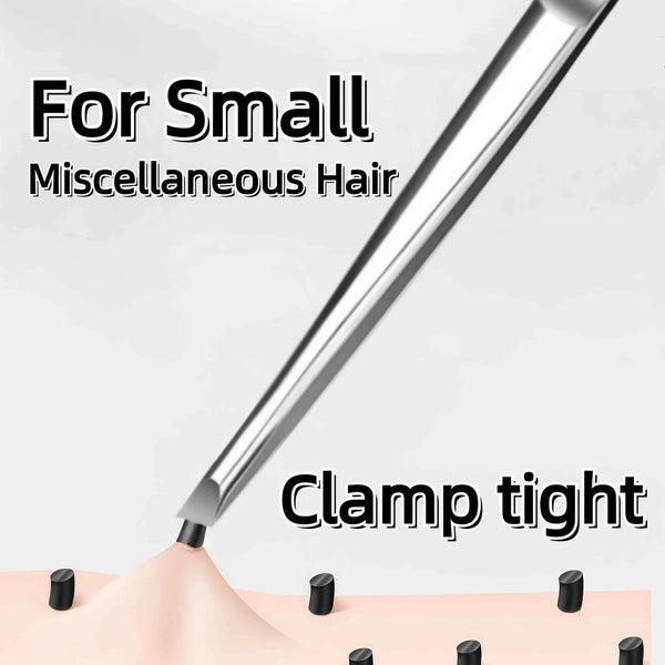 Stainless Steel Tweezers Tool Suitable for Eyebrow Eyelash Application Beard & Mustache Trimming False Eyebrow Applicator Gifts