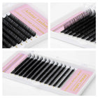 ARTSTAR 12 Rows/Tray False Eyelashes J B Curl 6-20mm Eyelash Extensions Matte Black Lashes Makeup Tool