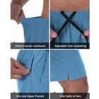 Running Shorts Men Gym Fitness Sport Shorts Quick Dry Workout Training Gym Fitness Jogging Short Pant Summer Training Shorts Me