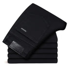 Spring Autumn Men Classic Fashion Brand Jeans Homme Man Soft Stretch Black Biker Masculino Denim Trousers Mens Pants Overalls