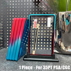 Aluminum Alloy Trading Card Case with Multicolor Gradient
