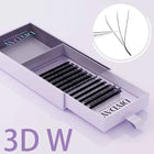 DIYDAY W-Shape Eyelash Extension 3d 4d 5d 6d 7d 8d W Lashes Natural Soft Premade Fan Bloom Effect Eye Lashes for Beauty Makeup