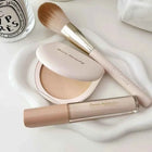 Rare Beauty True To Myself Tinted Pressed Finishing Powder Instantly Blur Smooth Reduce Shine and Set Makeup With Natural Finish