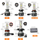K5C H7 LED 60000LM 140W H7 Canbus Led Bulbs 4300K LED H4 H11 HB3 9005 HB4 9006 K6C Led Double Copper Tube Fog Light 12V 2PCS