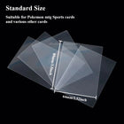 Clear Card Sleeves Non-PVC Plastic Protection