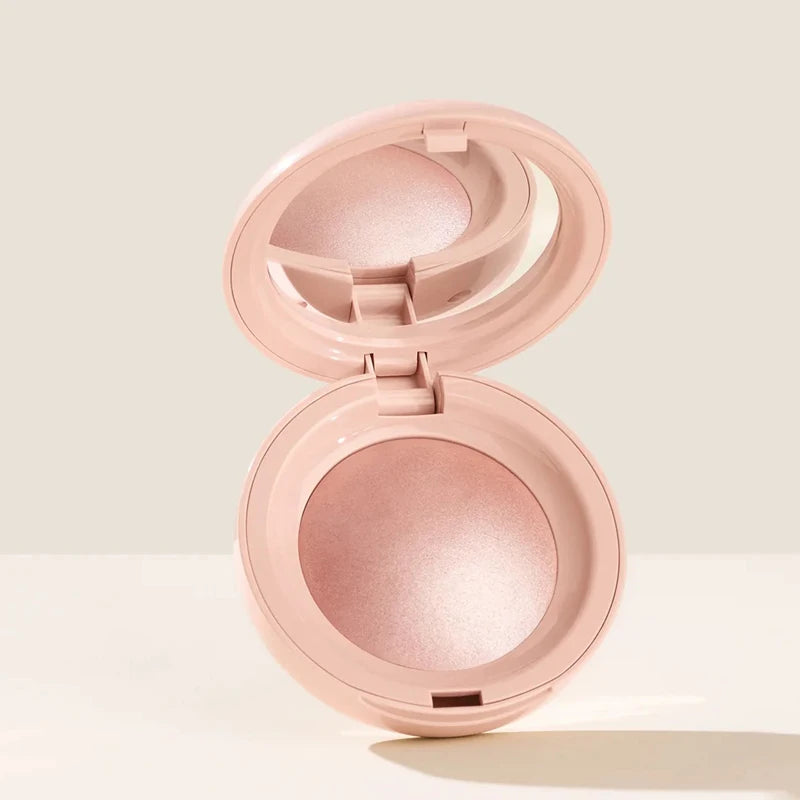 Rare Beauty Dewy Luminous Highlighter Powder Silky Smooth Lightweight Lasting Shimmer Natural Brightening Easy Blend Face Makeup