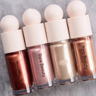 Rare Beauty Dewy Luminous Highlighter Powder Silky Smooth Lightweight Lasting Shimmer Natural Brightening Easy Blend Face Makeup