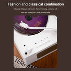 Retro CD Player Rechargeable Wireless Bluetooth 5.0 Speaker Portable Home Music Player USB 3.5mm AUX Desktop CD Player for Phone