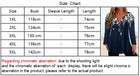 Plus-Size Women's Casual Floral Print V-Neck Long-Sleeve T-Shirt Top