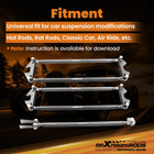 Weld-On Parallel 4 Link Suspension Kit 24" Steel Bars For Rod Rat Truck Classic